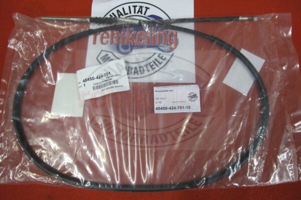 45450-424-701 Bremskabel vorne CM125C CABLE FRONT BRAKE CM 125 C, JC 05