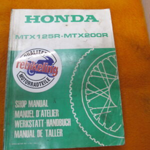 Original Werkstatt-Handbuch MTX125R/MTX250R JD05