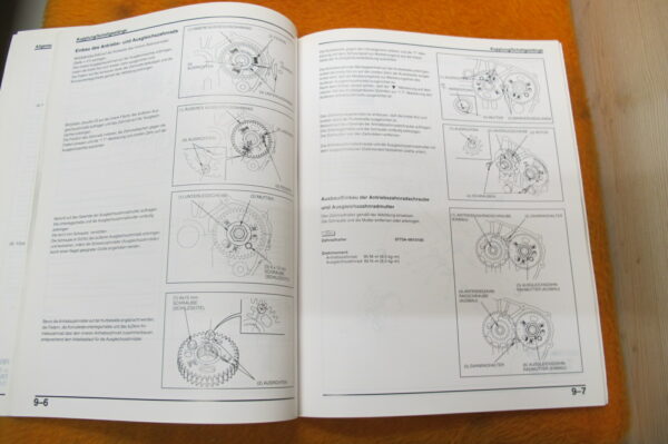 Honda CB500R PC26 Orginal Werkstatt-Handbuch WHB CB 500 R PC 26 ab 1993 Werkstatthandbuch – Bild 3