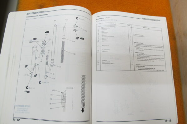 Honda CB500R PC26 Orginal Werkstatt-Handbuch WHB CB 500 R PC 26 ab 1993 Werkstatthandbuch – Bild 4