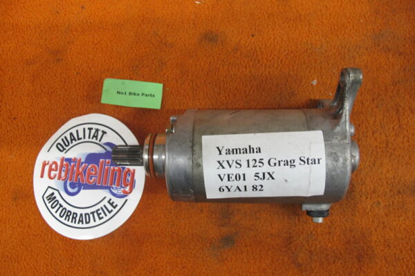 Yamaha XVS125 VE01 5JX Grag Star Anlasser 5JX-81890-00 XVS 125 VE 01