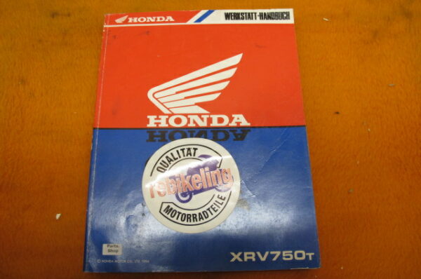 NEW Werkstatt-Handbuch XRV750T RD07