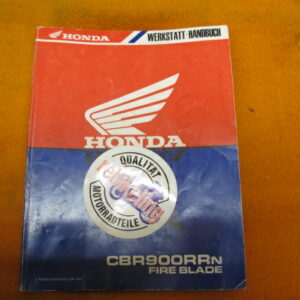 Honda CBR 900 RR N Werkstatt-Handbuch WHB 1992 Werkstatt-Handbuch CBR900RRN D
