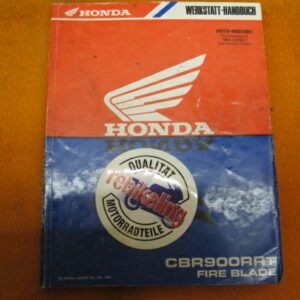 Honda CBR 900 RR T Werkstatt-Handbuch WHB 1995 Werkstatt-Handbuch CBR900RRT D