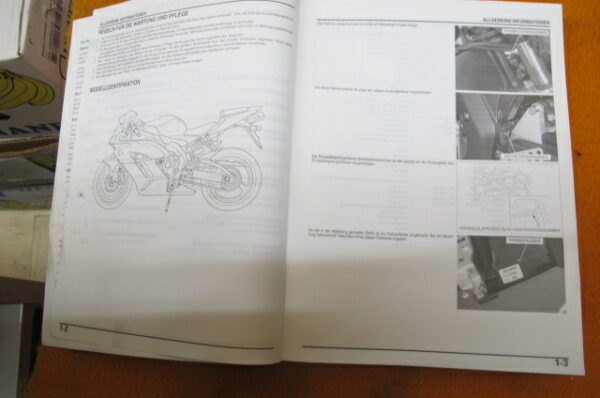 Honda CBR 1000 RR Werkstatt-Handbuch WHB 2004 Werkstatt-Handbuch CBR1000RR – Bild 2