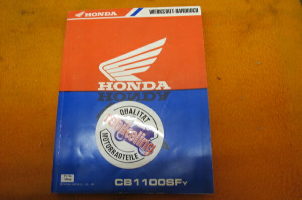 Honda  CB 1100 SFy Werkstatt-Handbuch WHB 1999 Werkstatt-Handbuch CB1100SFy D