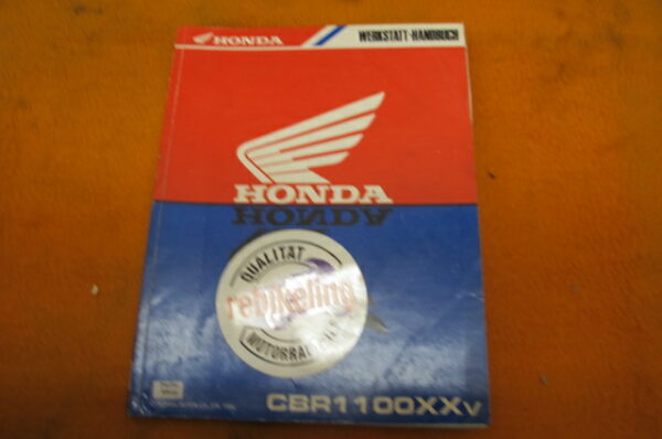 Honda  CBR 1100 XXv Werkstatt-Handbuch WHB 1996 Werkstatt-Handbuch CBR1100XXv