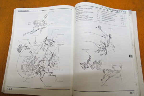 Honda  CBR 1100 XXv Werkstatt-Handbuch WHB 1996 Werkstatt-Handbuch CBR1100XXv – Bild 4