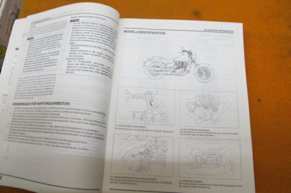 Honda  VT 1100 C2 s  Werkstatt-Handbuch WHB 1995 Werkstatt-Handbuch VT1100C2s D – Bild 2