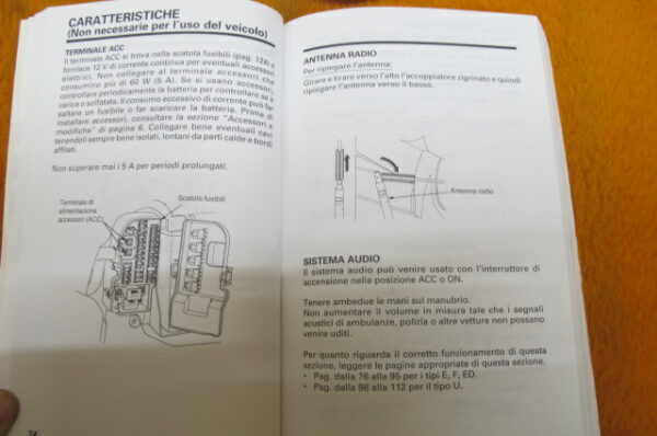 Honda GL 1800 A  FHB 2001 Fahrer-Handbuch GL1800A  I/F/NL – Bild 3