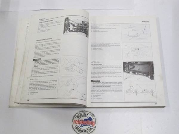 FES 125 JF05 Werkstatt-Handbuch Honda Pantheon JF05 Original WHB 1998 – Bild 2