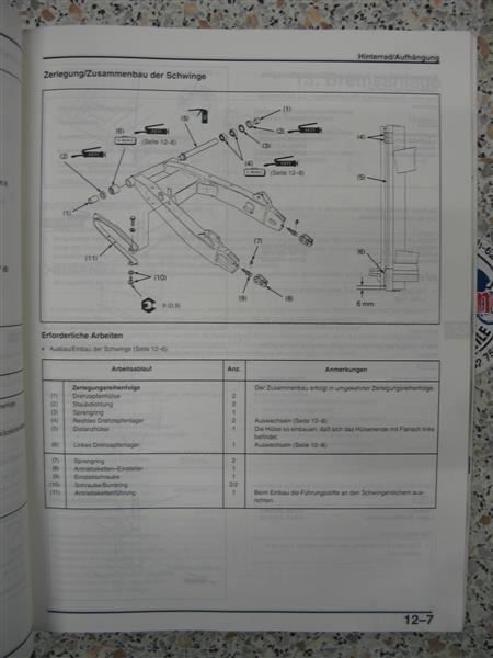 Original Werkstatt-Handbuch CB1000FP SC30