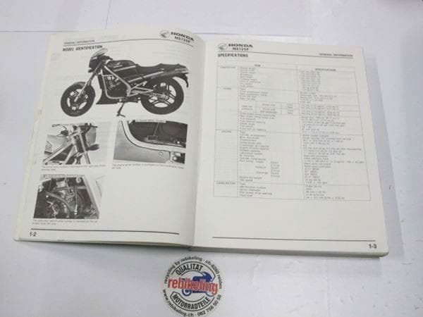 Honda NS125 TC01 Werkstatt-Handbuch Original WHB ab 1986 – Bild 4