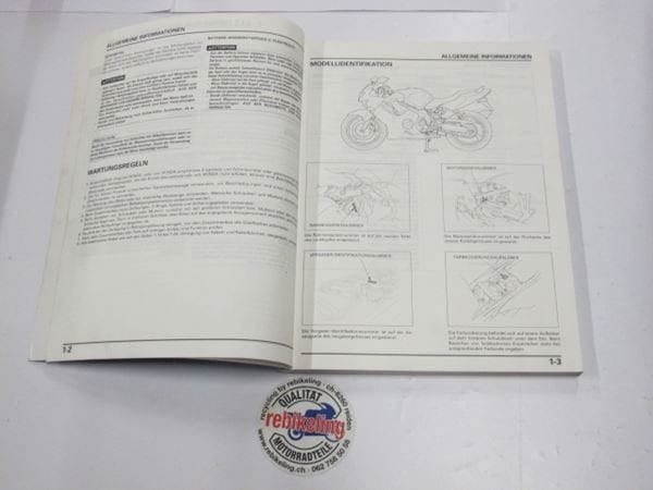 Honda CBR600Fx PC35 Werkstatt-Handbuch Original WHB ab 1999 – Bild 3