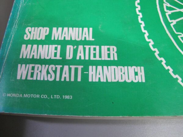 Honda VT750 RC14 Werkstatt-Handbuch Original WHB ab 1983 – Bild 2