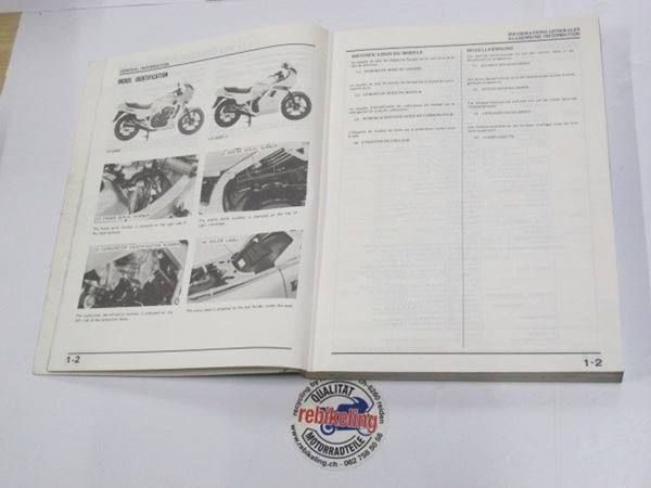 VF1000F F2 SC19 Werkstatt-Handbuch Honda Original WHB ab 1985 – Bild 4
