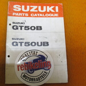 Suzuki GT50B Ersatzteile-Liste 1977