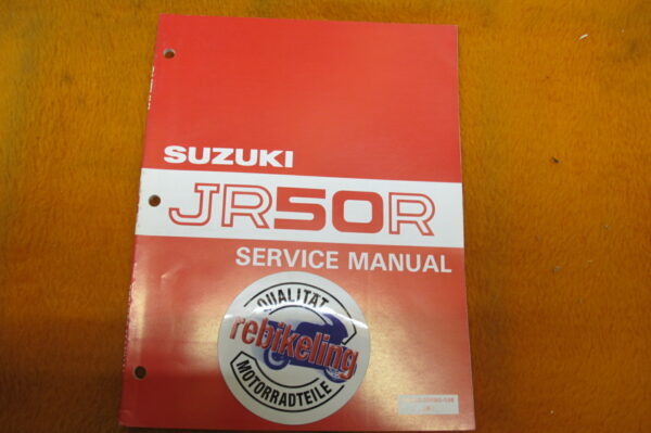 Suzuki JR50R Werkstatt-Handbuch 1982