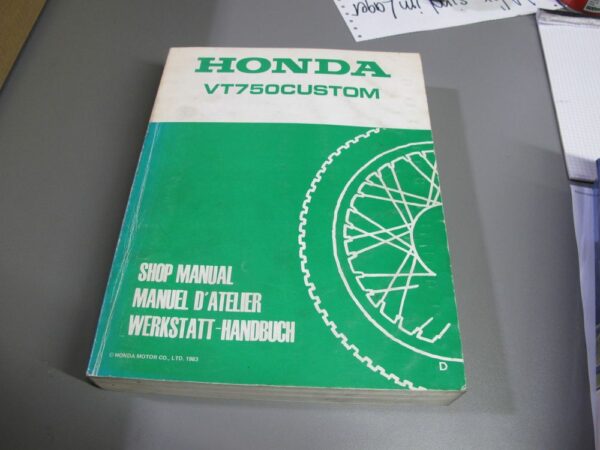 VT750 RC14 Original Werkstatt-Handbuch