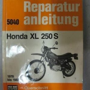 Honda XL250S Werkstatt-Handbuch Reparatur-Anleitung