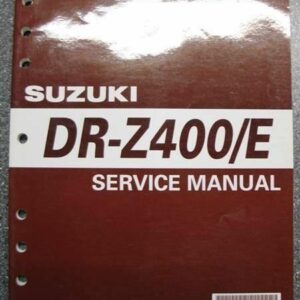 DR-Z400 BC111 Original Werkstatt-Handbuch