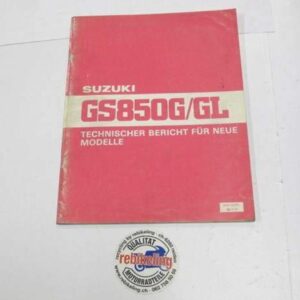 GS850G/GL GR7BC Original Werkstatt-Handbuch