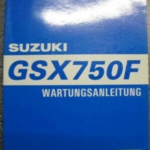 GSX750F AK211 Original Werkstatt-Handbuch