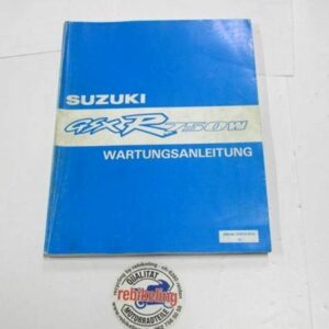 GSX-R750W GR7BC Original Werkstatt-Handbuch