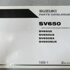 SV650 AV111 Original Ersatzteile-Liste