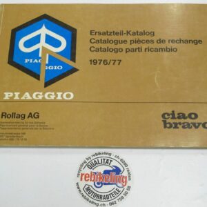Ciao Bravo Ersatzteile-Liste 1976/77