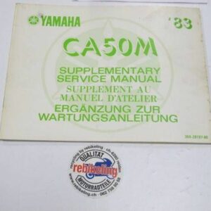 Yamaha CA50M 14T Original Werkstatt-Handbuch WHB