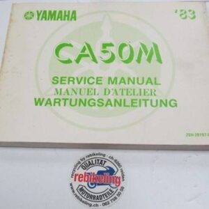 Yamaha CA50M 14T Original Werkstatt-Handbuch WHB