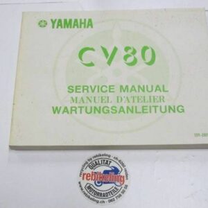 Yamaha CV80 Riva + Beluga Original Werkstatt-Handbuch WHB