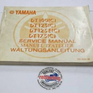 Yamaha DT125/175 1F9/1G1 Original Werkstatt-Handbuch WHB