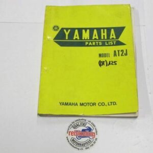 Yamaha DT125 AT2 Original Ersatzteile-Liste ETL