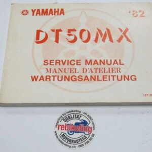 Yamaha DT50 MX 12Y Original Werkstatt-Handbuch WHB