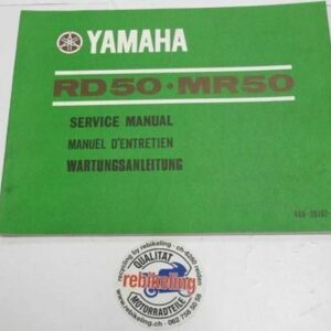 Yamaha RD50 MR50 Original Werkstatt-Handbuch WHB