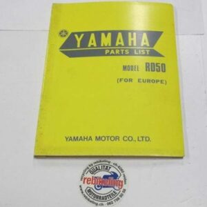 Yamaha RD50 Original Ersatzteile-Liste ETL