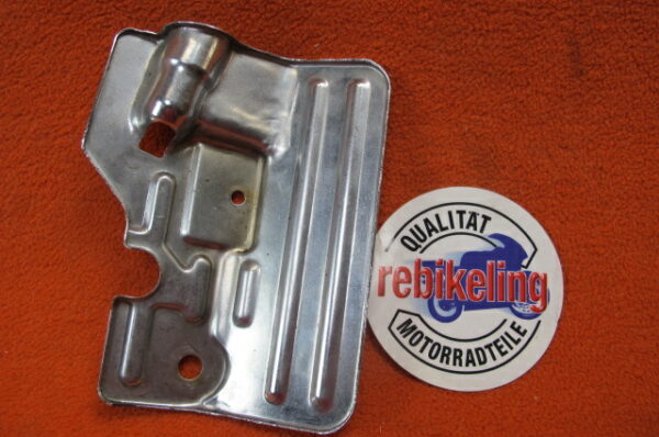 VFR750R RC30 Fussrasterplatte Hitzeschutz rechts vorne 50606-MR7-000 Honda – Bild 2